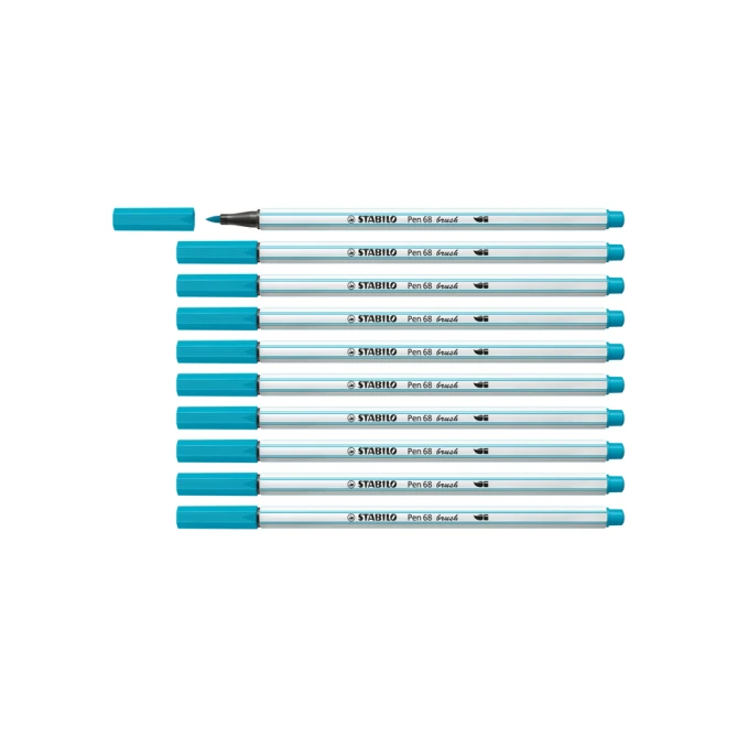 Brushstift STABILO Pen 568/31 lichtblauw