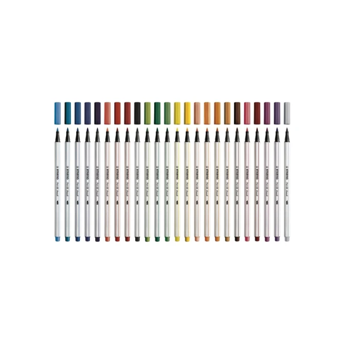 Brushstift STABILO Pen 568/32 ultramarijnblauw