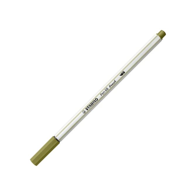 Brushstift STABILO Pen 568/37 moddergroen