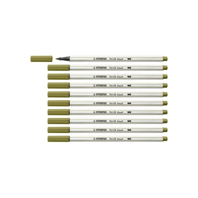 Brushstift STABILO Pen 568/37 moddergroen