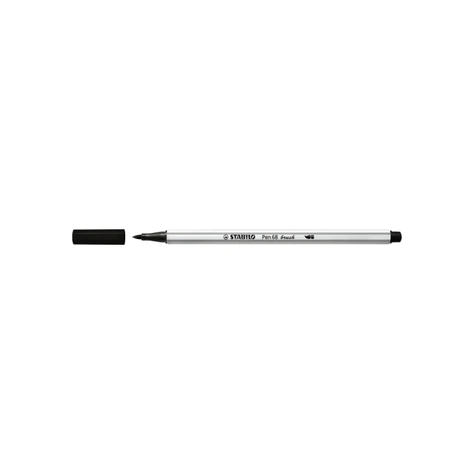 Brushstift STABILO Pen 568/46 zwart
