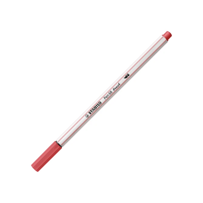 Brushstift STABILO Pen 568/47 roestig rood