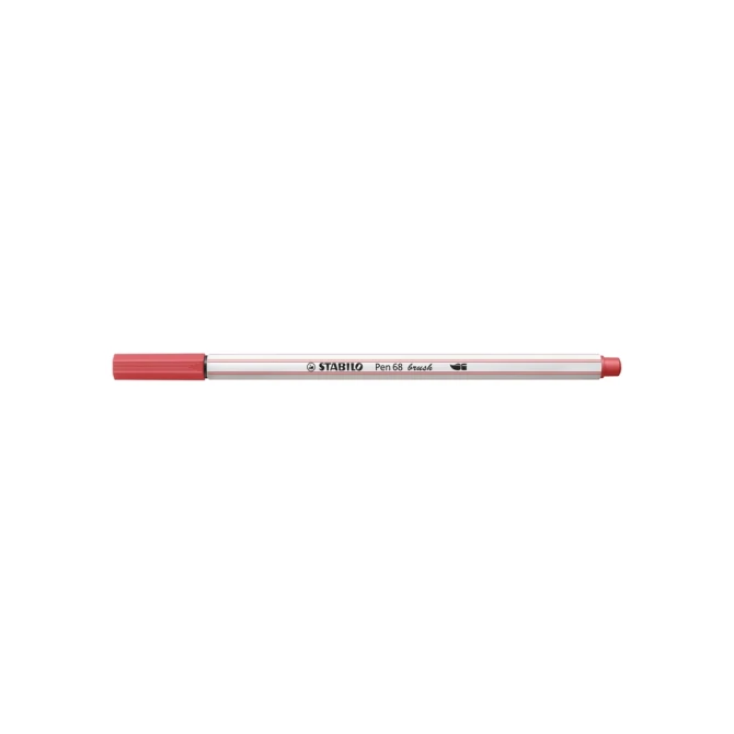 Brushstift STABILO Pen 568/47 roestig rood