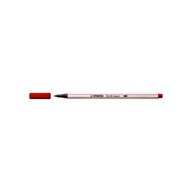 Brushstift STABILO Pen 568/48 karmijnrood