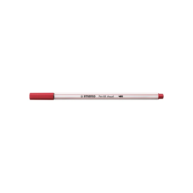 Brushstift STABILO Pen 568/50 donkerrood