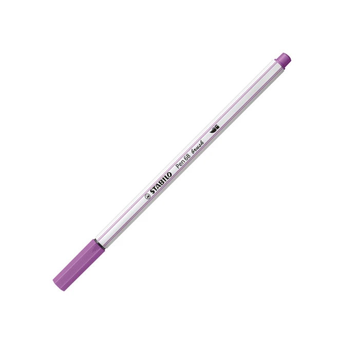 Brushstift STABILO Pen 568/60 pruimenpaars