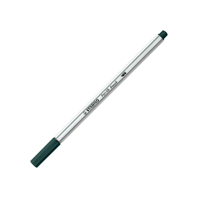Brushstift STABILO Pen 568/63 aardegroen
