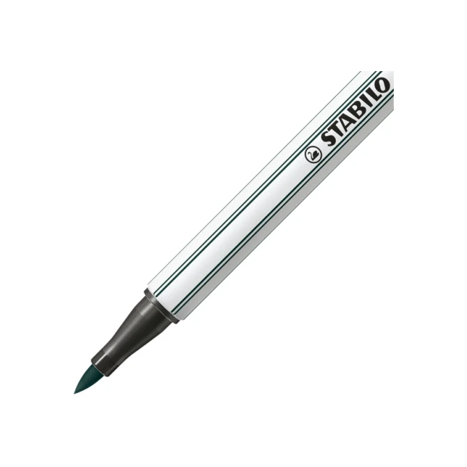 Brushstift STABILO Pen 568/63 aardegroen