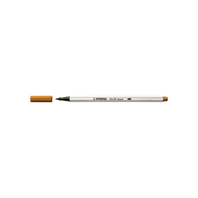 Brushstift STABILO Pen 568/89 donker oker