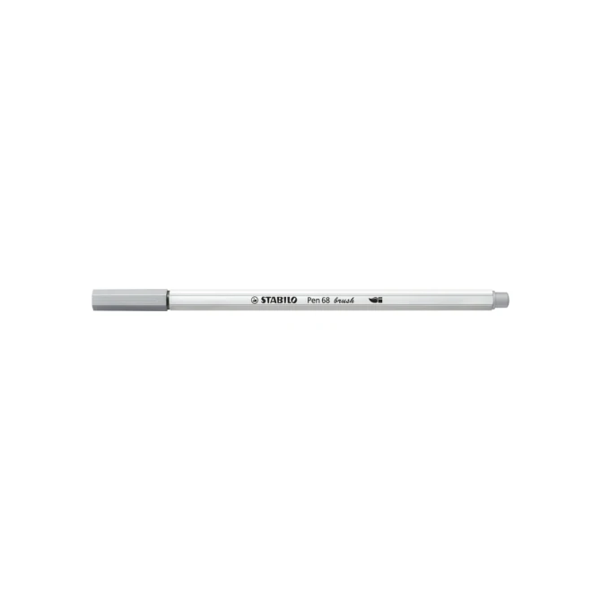 Brushstift STABILO Pen 568/95 koudgrijs