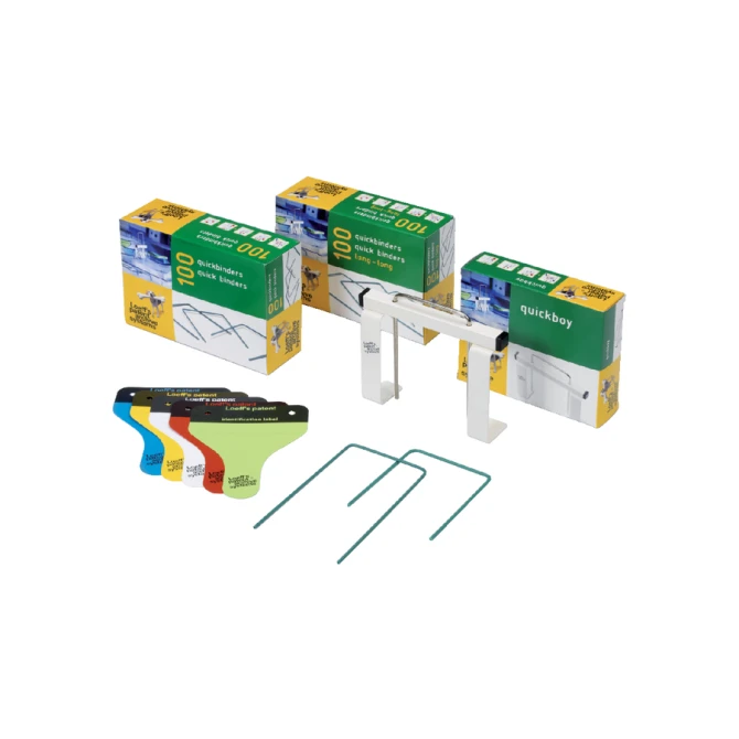 Bundelbeugel Loeff's 1215 Quickbinder 100mm groen 100 stuks