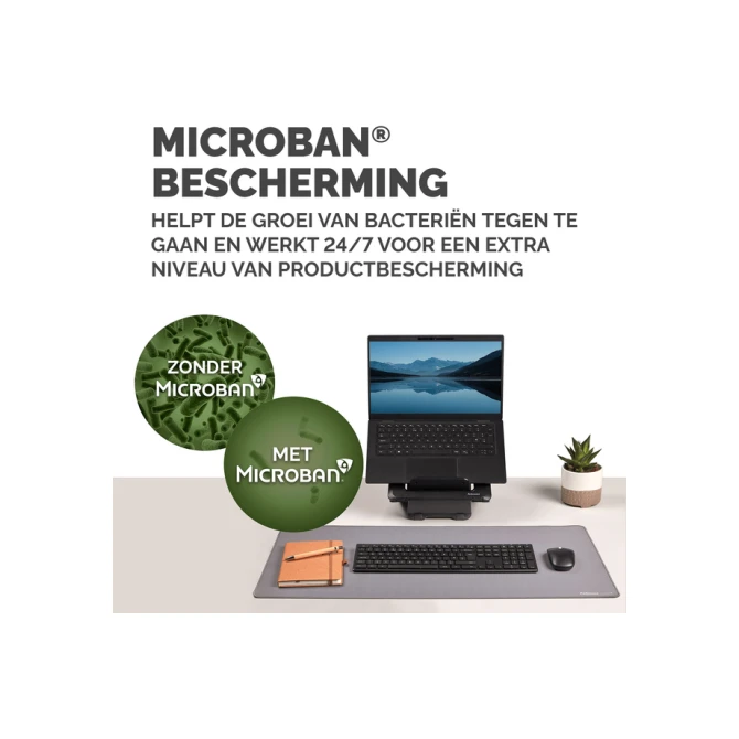 Bureau-onderlegger Fellowes Breyta grijs