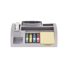 Bureau organiser Post-it C50 zilvergrijs incl inhoud Bureau organiser Post-it C50 zilvergrijs incl inhoud
