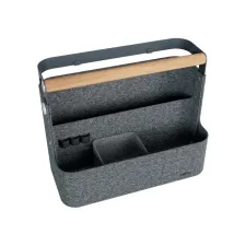 Bureau organizer Leitz draagbaar hangend donkergrijs