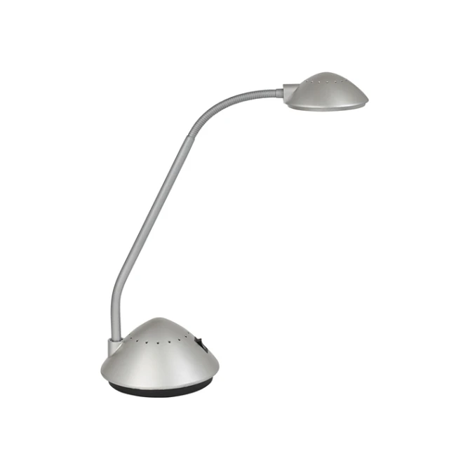 Bureaulamp MAUL Arc LED zilver