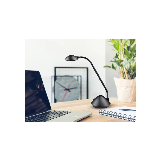 Bureaulamp MAUL Arc LED zwart