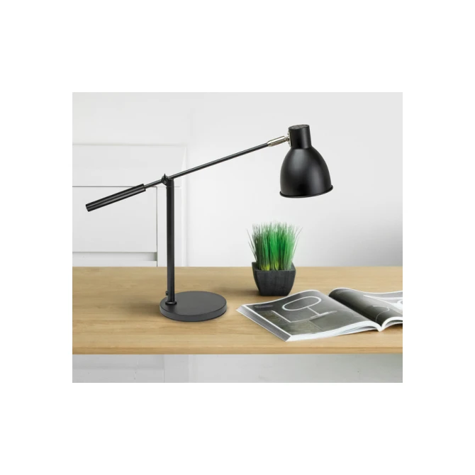 Bureaulamp MAUL Finja excl. LED lamp voet zwart
