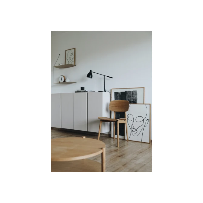 Bureaulamp MAUL Finja excl. LED lamp voet zwart