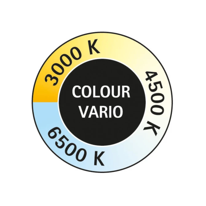 Bureaulamp MAUL Grace LED voet dimbaar colour vario zilver