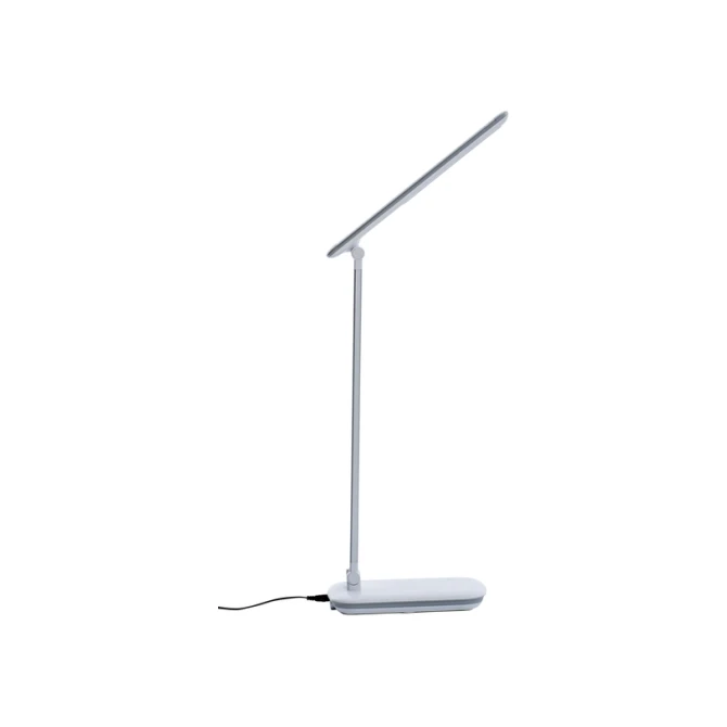 Bureaulamp MAUL Jazzy LED voet dimbaar + usbpoort wit