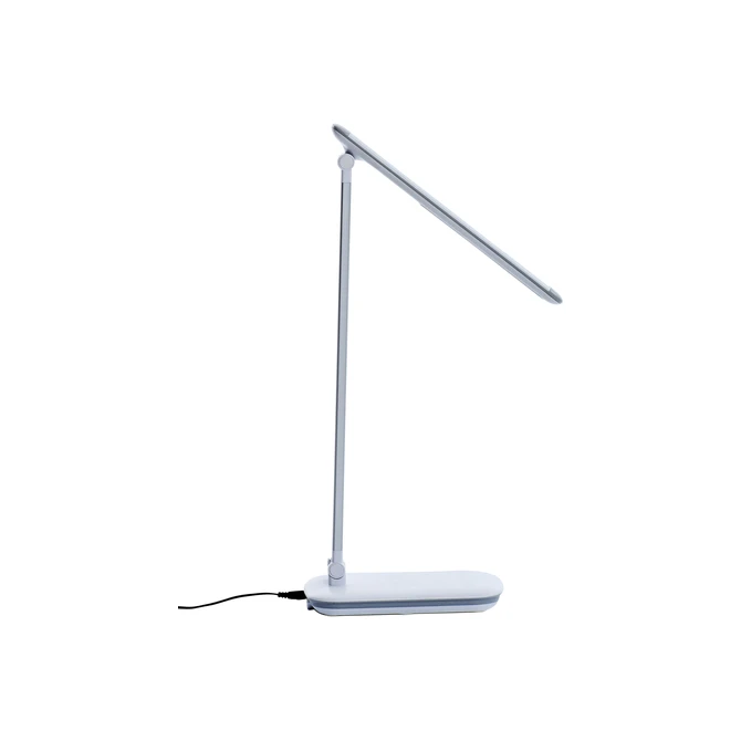 Bureaulamp MAUL Jazzy LED voet dimbaar + usbpoort wit