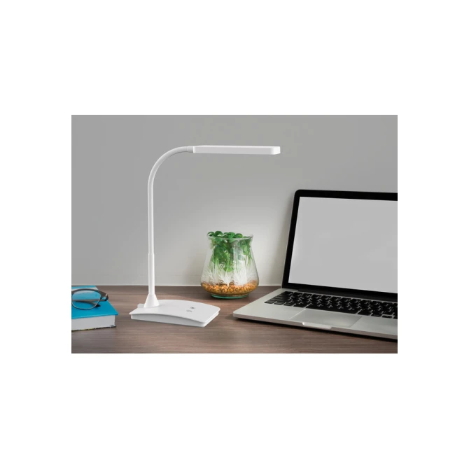 Bureaulamp MAUL Pearly LED voet dimbaar colour vario wit