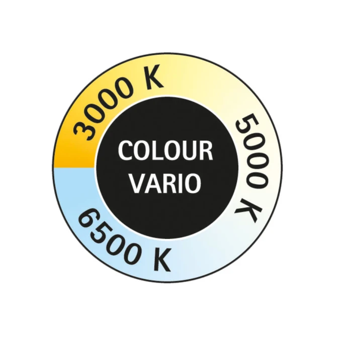Bureaulamp MAUL Pearly LED voet dimbaar colour vario wit