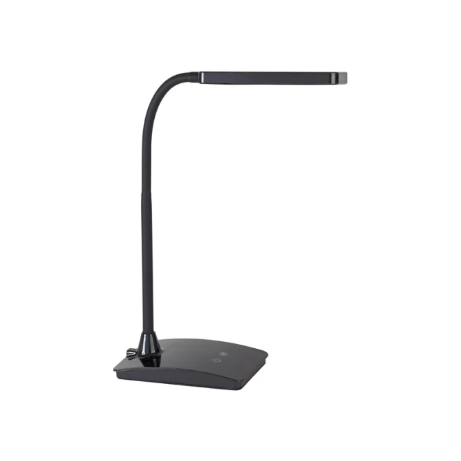 Bureaulamp MAUL Pearly LED voet dimbaar colour vario zwart