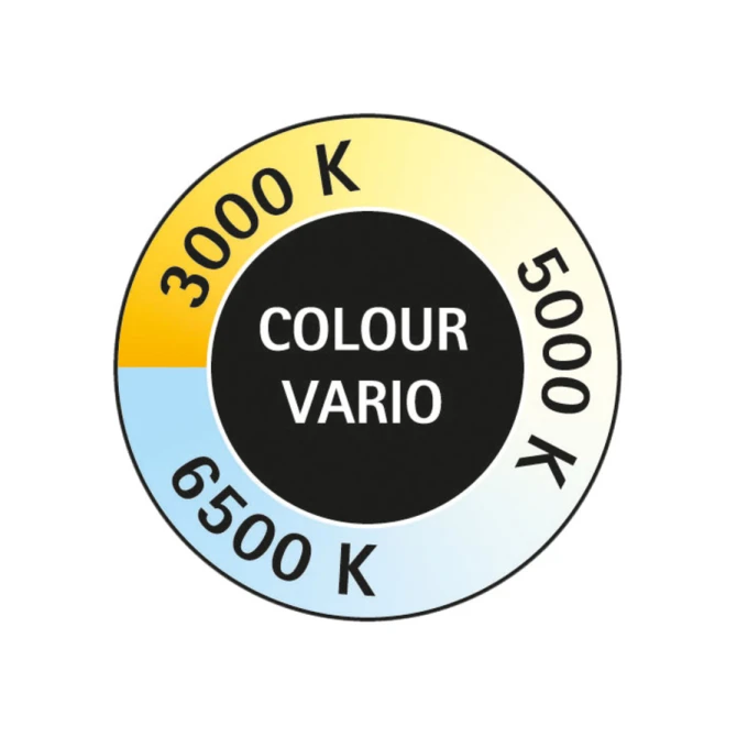Bureaulamp MAUL Pearly LED voet dimbaar colour vario zwart