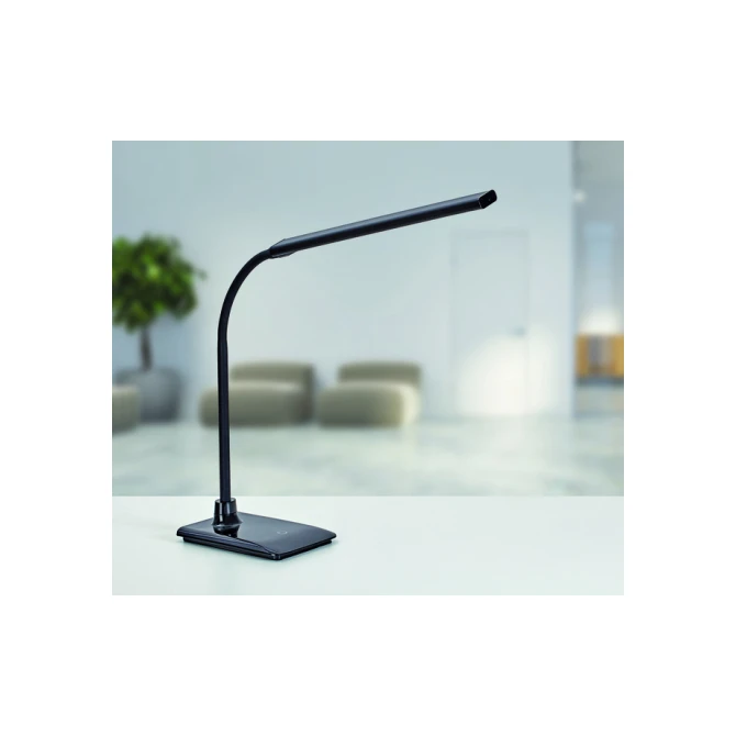 Bureaulamp MAUL Pirro LED dimbaar met voet zwart
