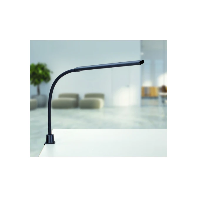 Bureaulamp MAUL Pirro LED dimbaar tafelklem zwart