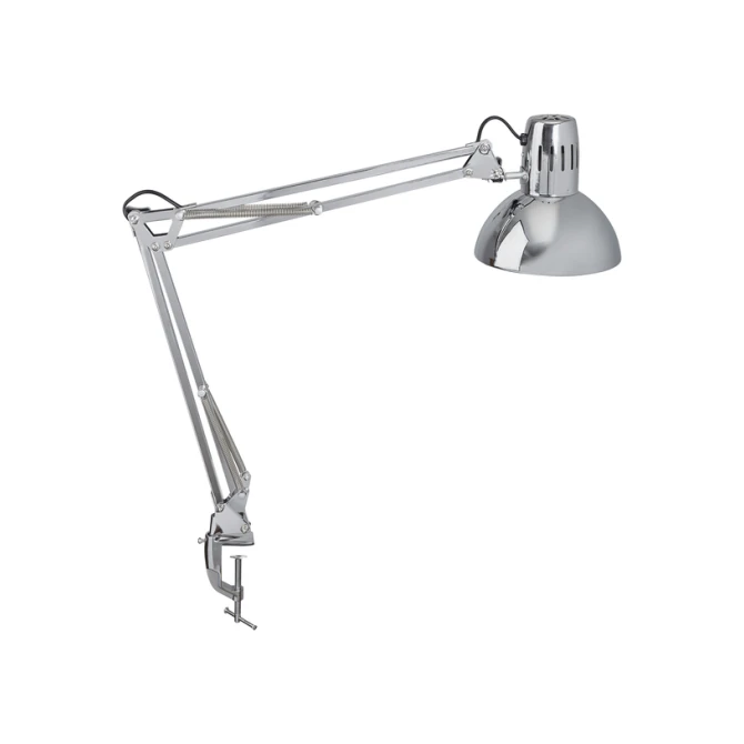 Bureaulamp MAUL Study met tafelklem chroom excl. LED lamp