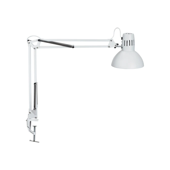 Bureaulamp MAUL Study tafelklem excl.LED lamp E27 wit