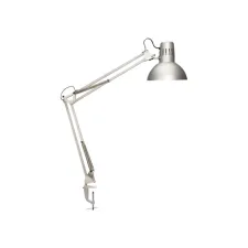 Bureaulamp MAUL Study tafelklem excl.LED lamp E27 zilver Bureaulamp MAUL Study tafelklem excl.LED lamp E27 zilver