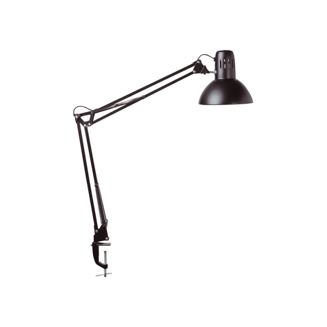 Bureaulamp MAUL Study tafelklem excl.LED lamp E27 zwart