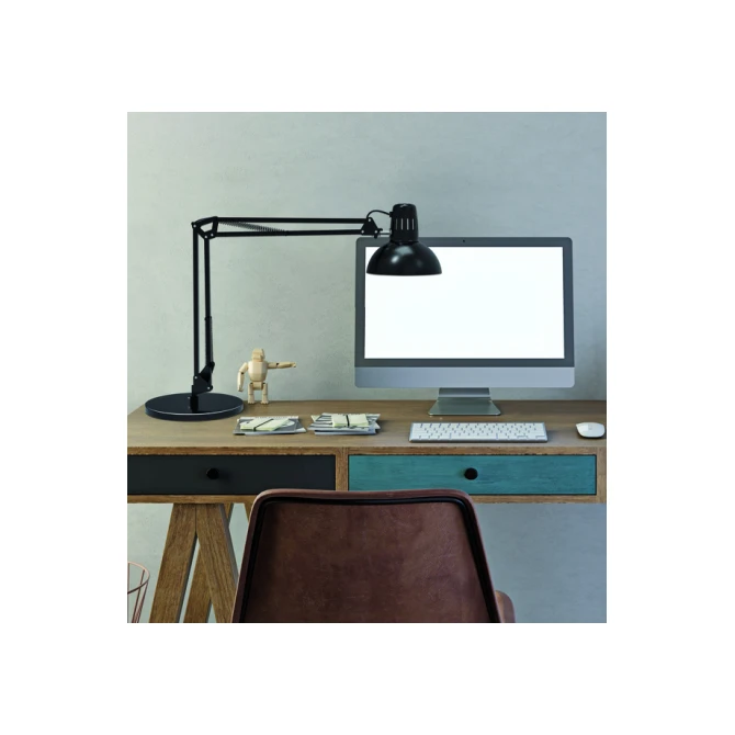 Bureaulamp MAUL Study voet excl.LED lamp E27 zwart