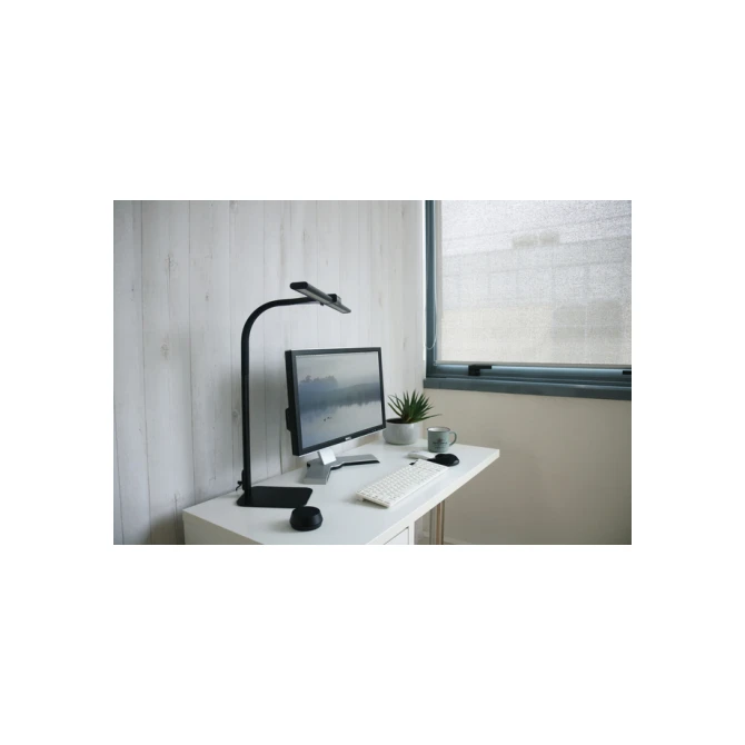 Bureaulamp Unilux Strata base led zwart
