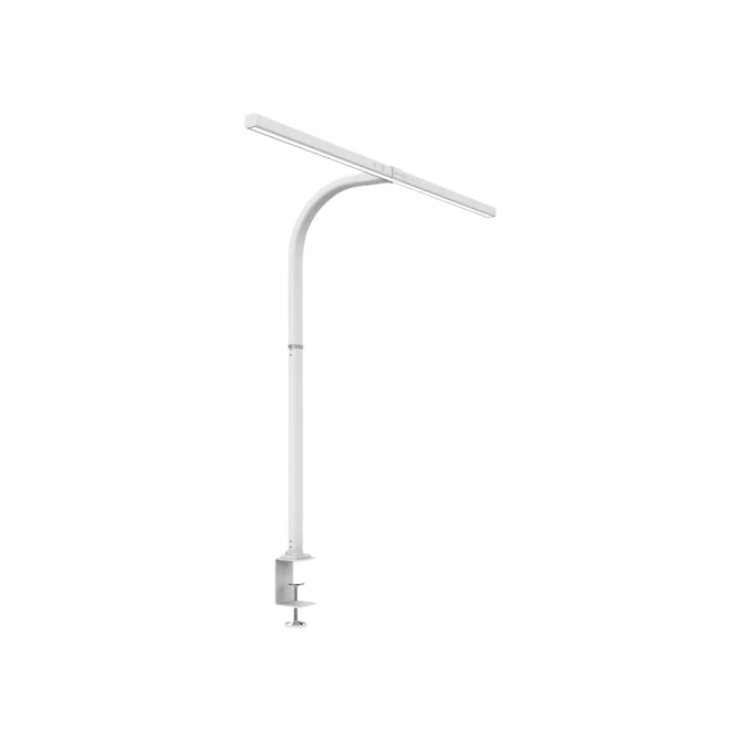 Bureaulamp Unilux Strata led tafelklem wit
