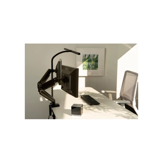 Bureaulamp Unilux Strata led tafelklem zwart