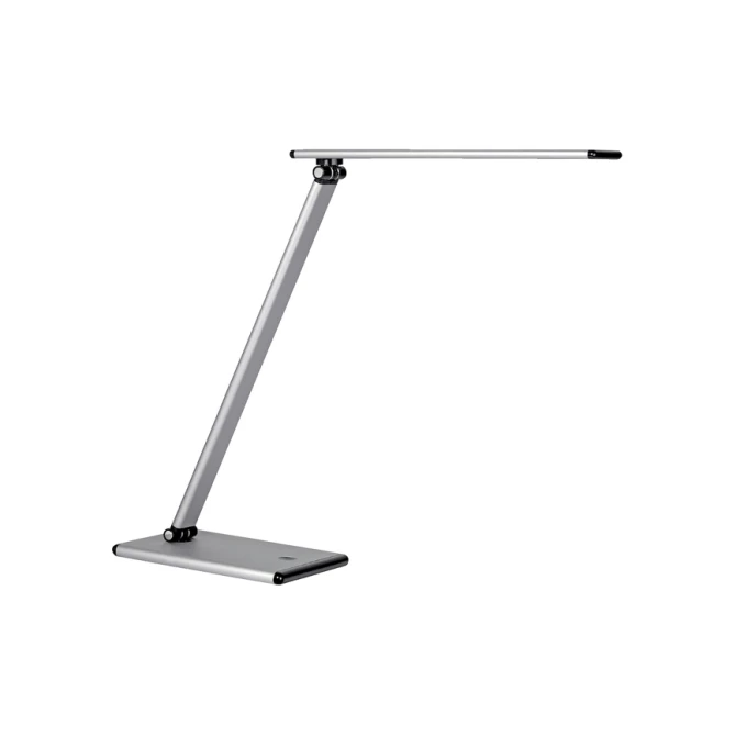 Bureaulamp Unilux Terra led aluminium grijs