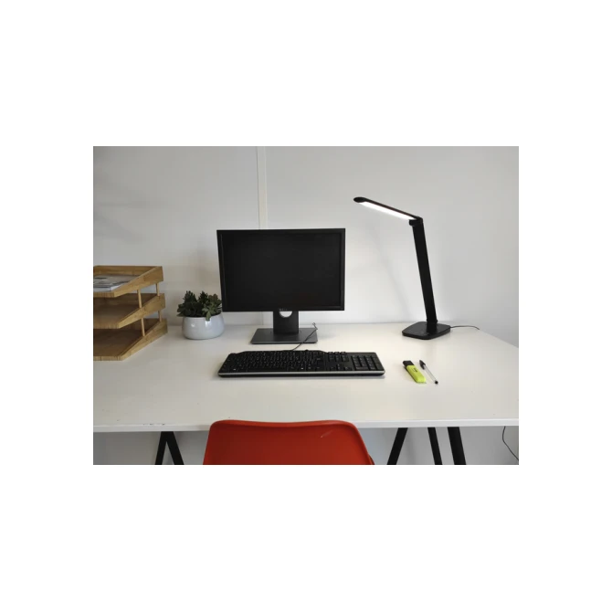 Bureaulamp Unilux Twistled led zwart