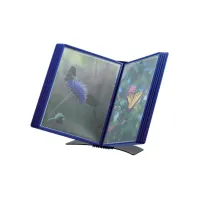 Bureaustandaard Djois Flex-O-Frame Premium A4 10-tassen blauw