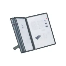 Bureaustandaard Durable 5540 Sherpa Soho met 5-tassen zwart Bureaustandaard Durable 5540 Sherpa Soho met 5-tassen zwart