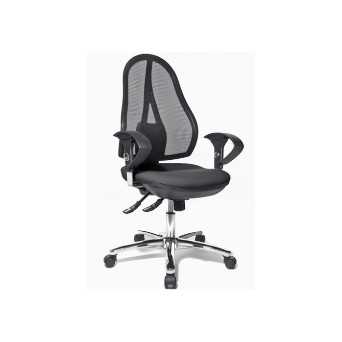 Bureaustoel Topstar open point sy deluxe zwart