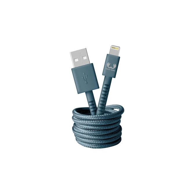 Cable Fresh n Rebel USB - Apple Lightn  2.0m Dive Blue