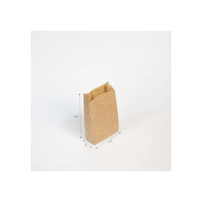 Cadeauzak Clairefontaine 12x24x4.5cm kraft harten 50 stuks