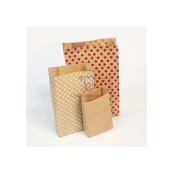 Cadeauzak Clairefontaine 12x24x4.5cm kraft harten 50 stuks