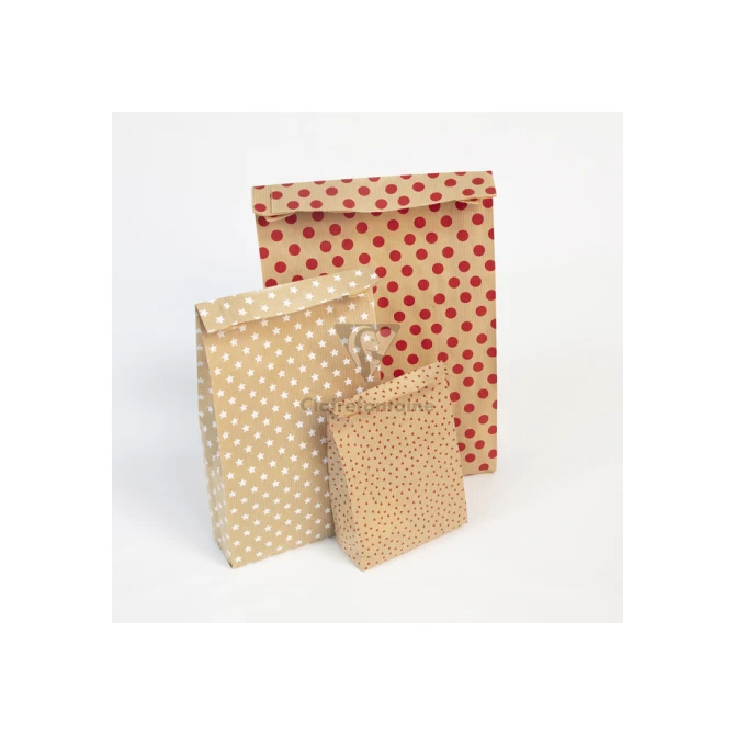 Cadeauzak Clairefontaine 12x24x4.5cm kraft harten 50 stuks