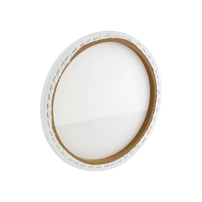 Canvas Nassau fine art rond 30cm 100% katoen