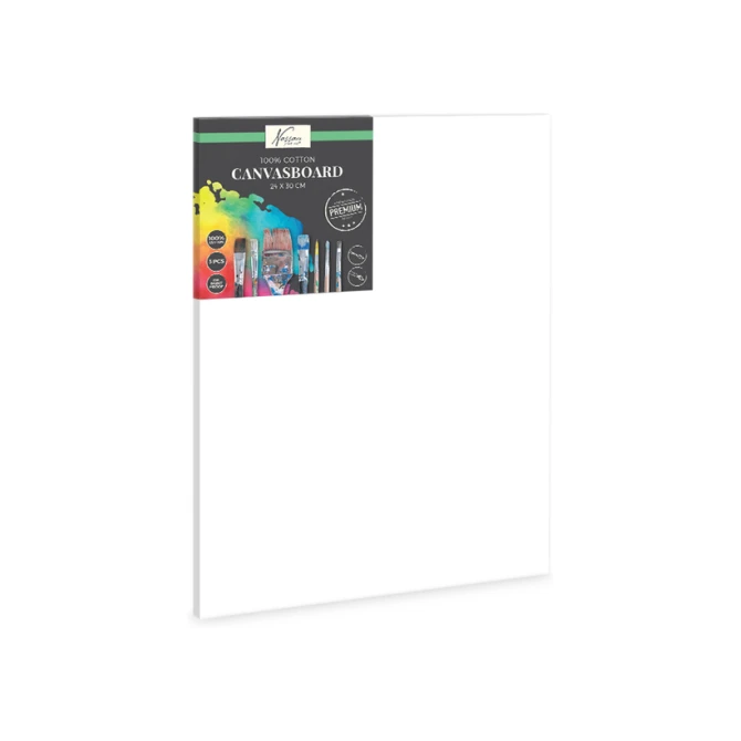 Canvasboard Nassau fine art 24x30cm 100% katoen 3 stuks